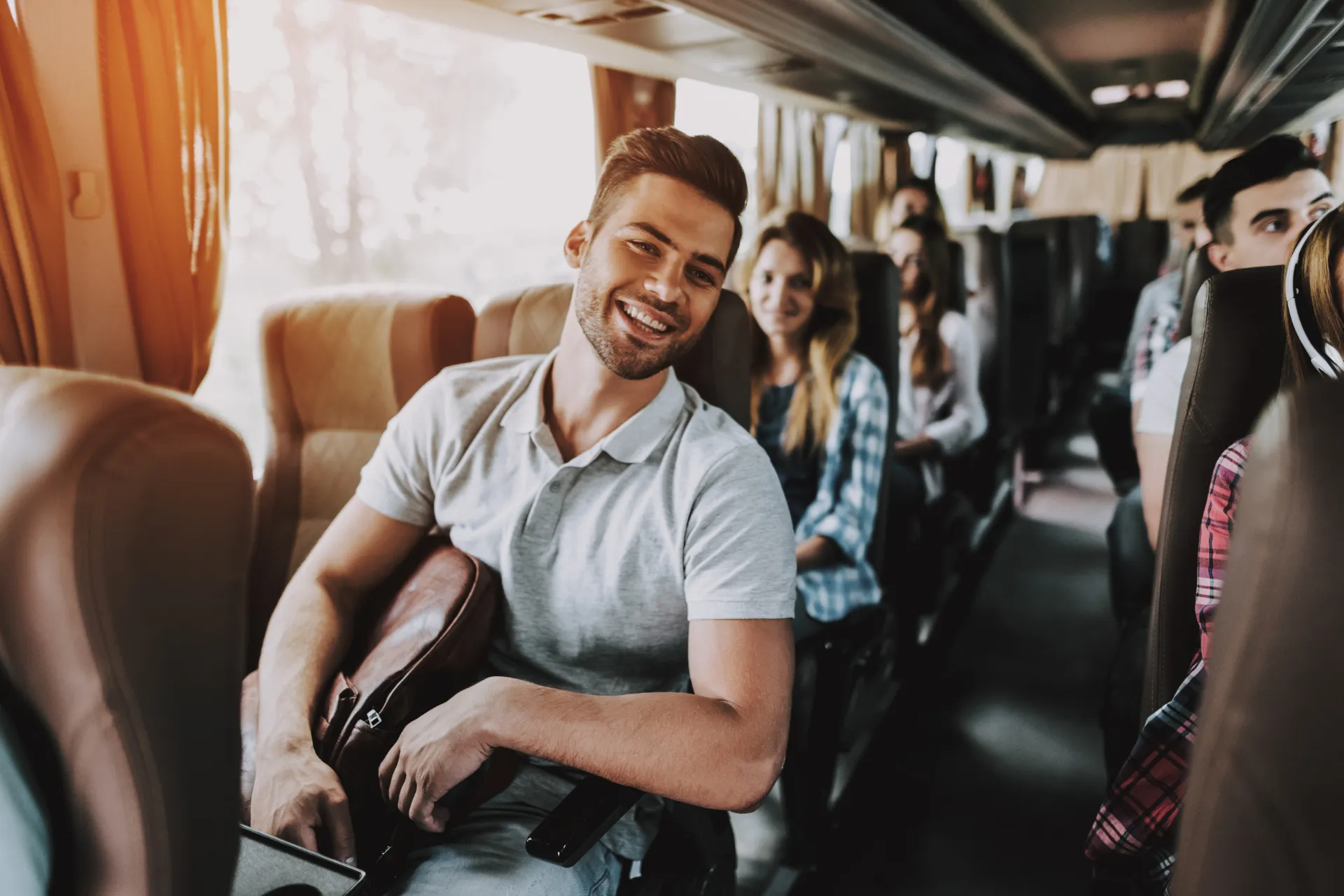 Gruppenreise mit dem Bus