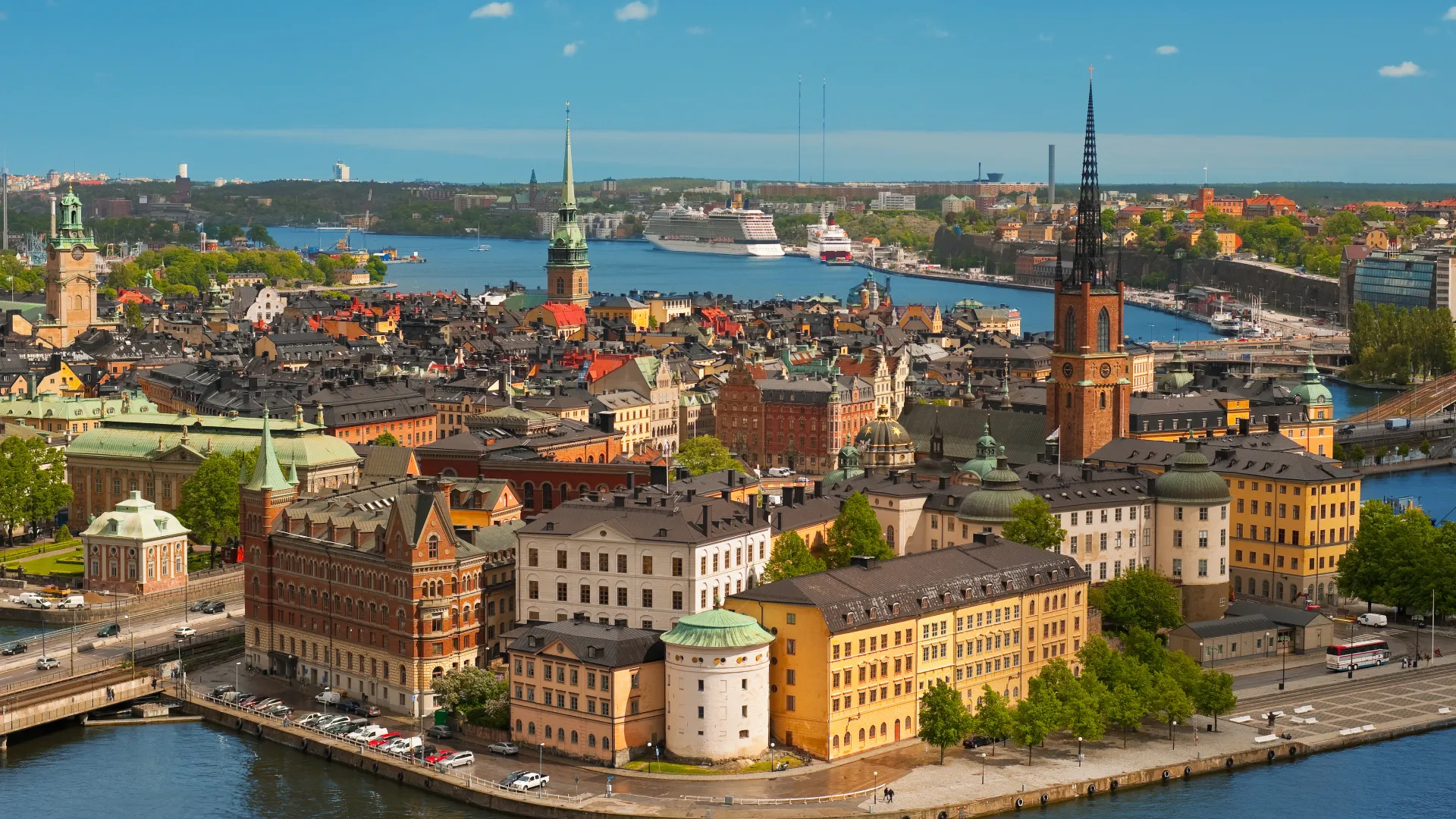 Stockholm Luftaufnahme