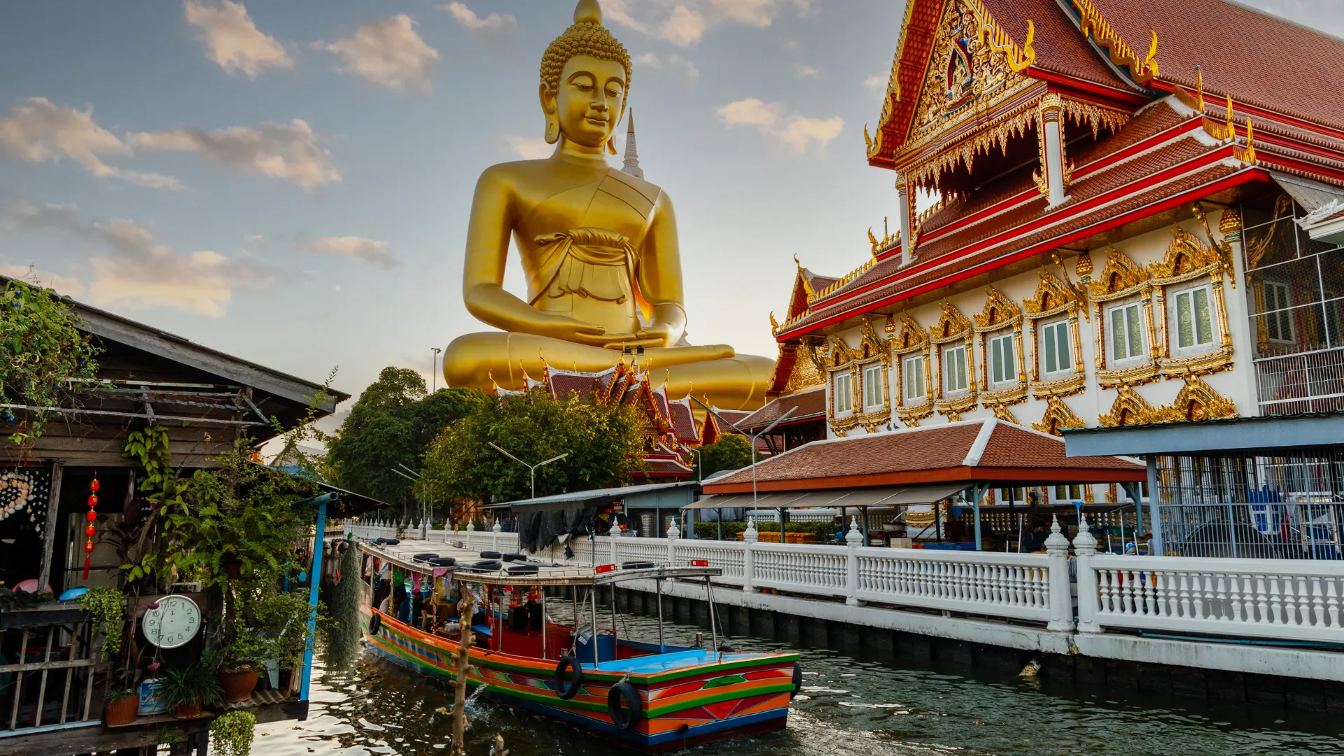 Big Buddha Paknam Tempel, Bangkok