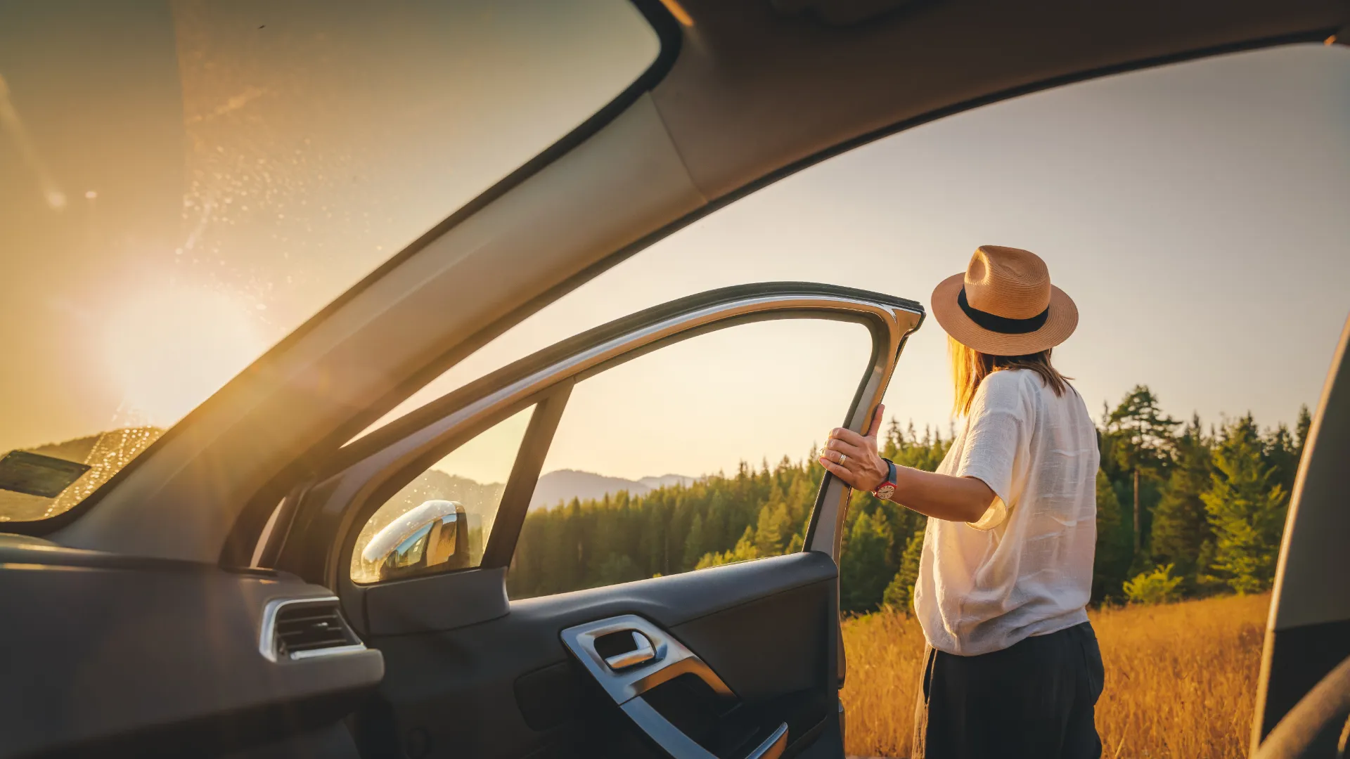 Roadtrip im Sommer