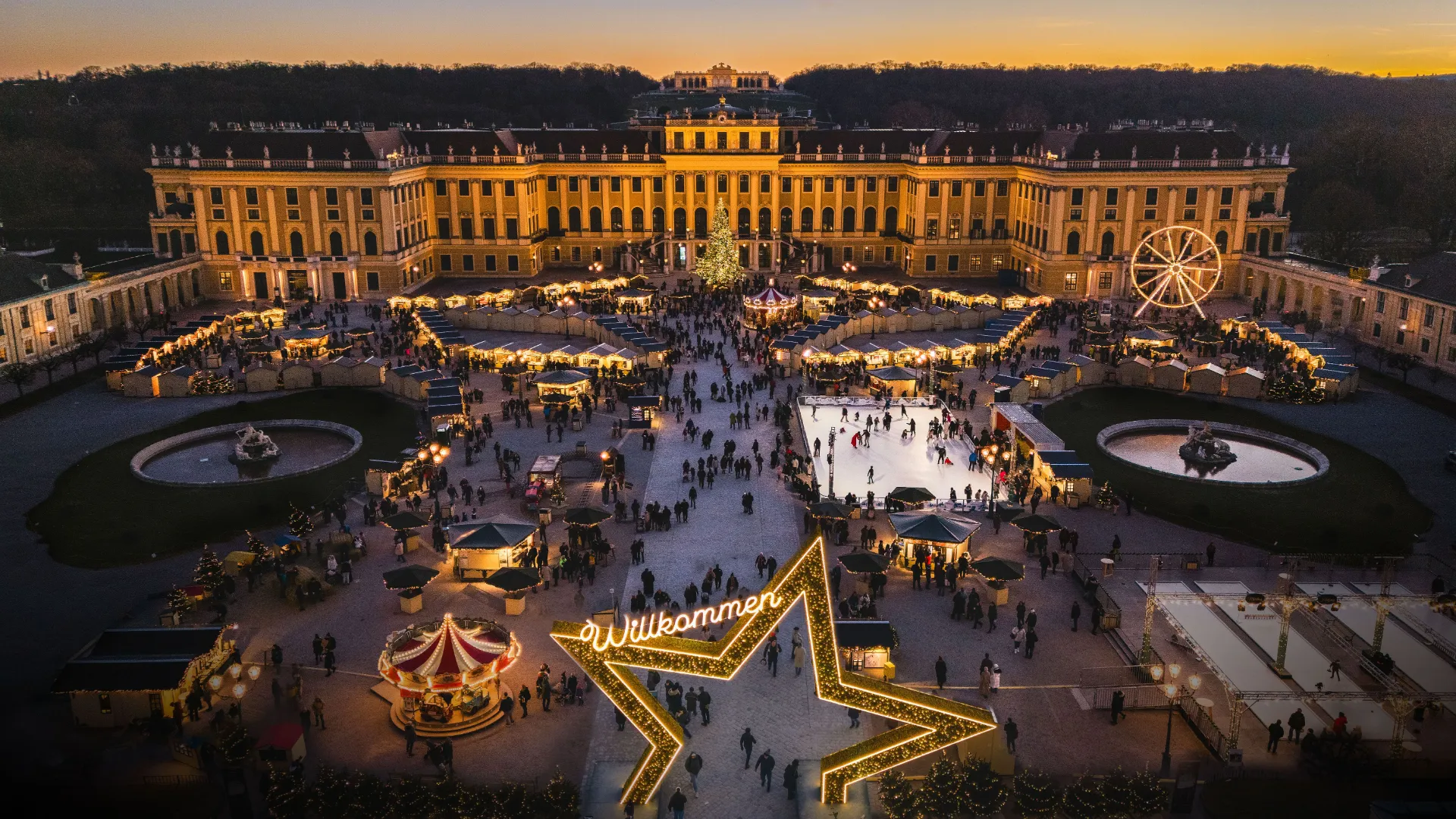 Weihnachtsmarkt Schloss Schönbrunn