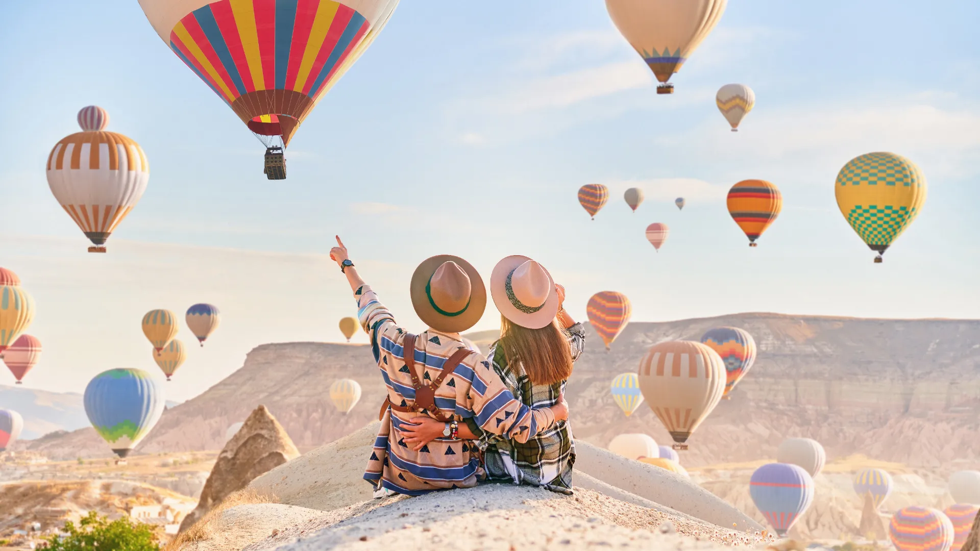 Heißluftballons in Kappadokien