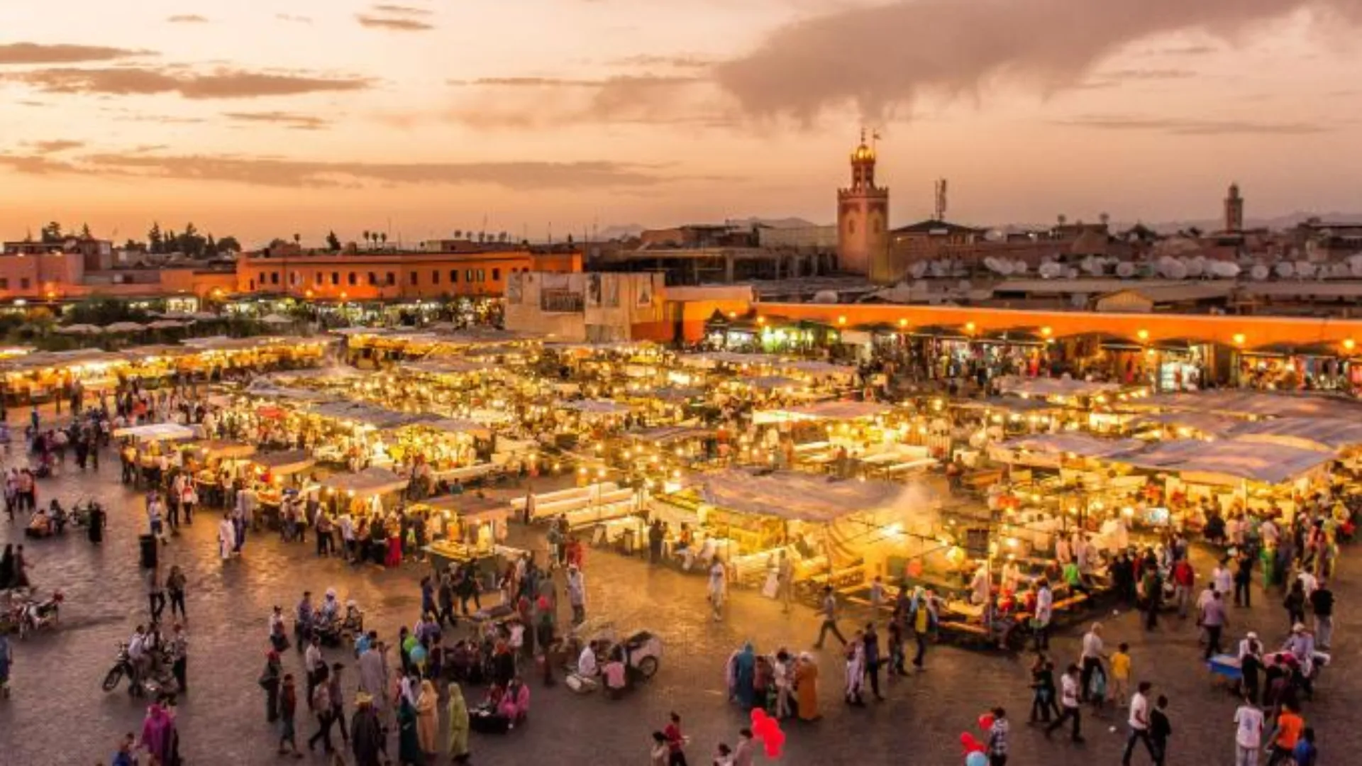 Marrakesch Gaukler Platz