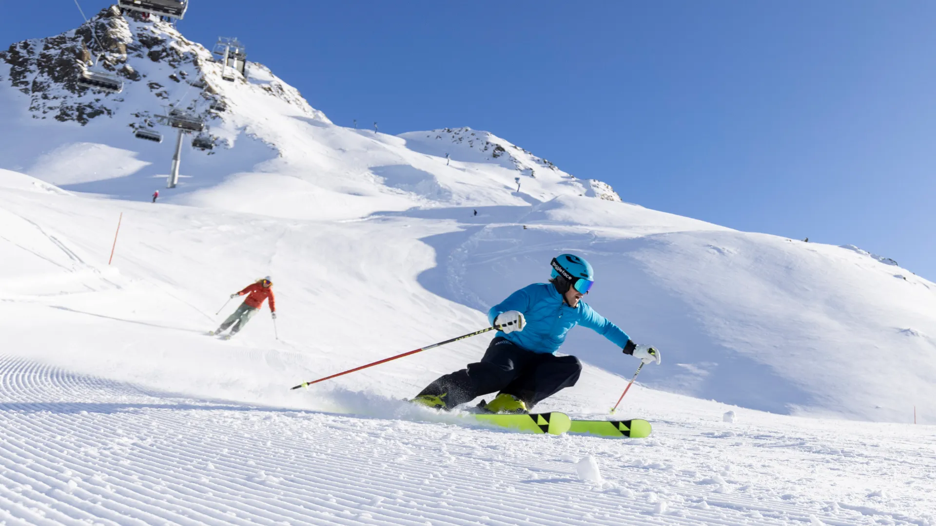 Skifahrer