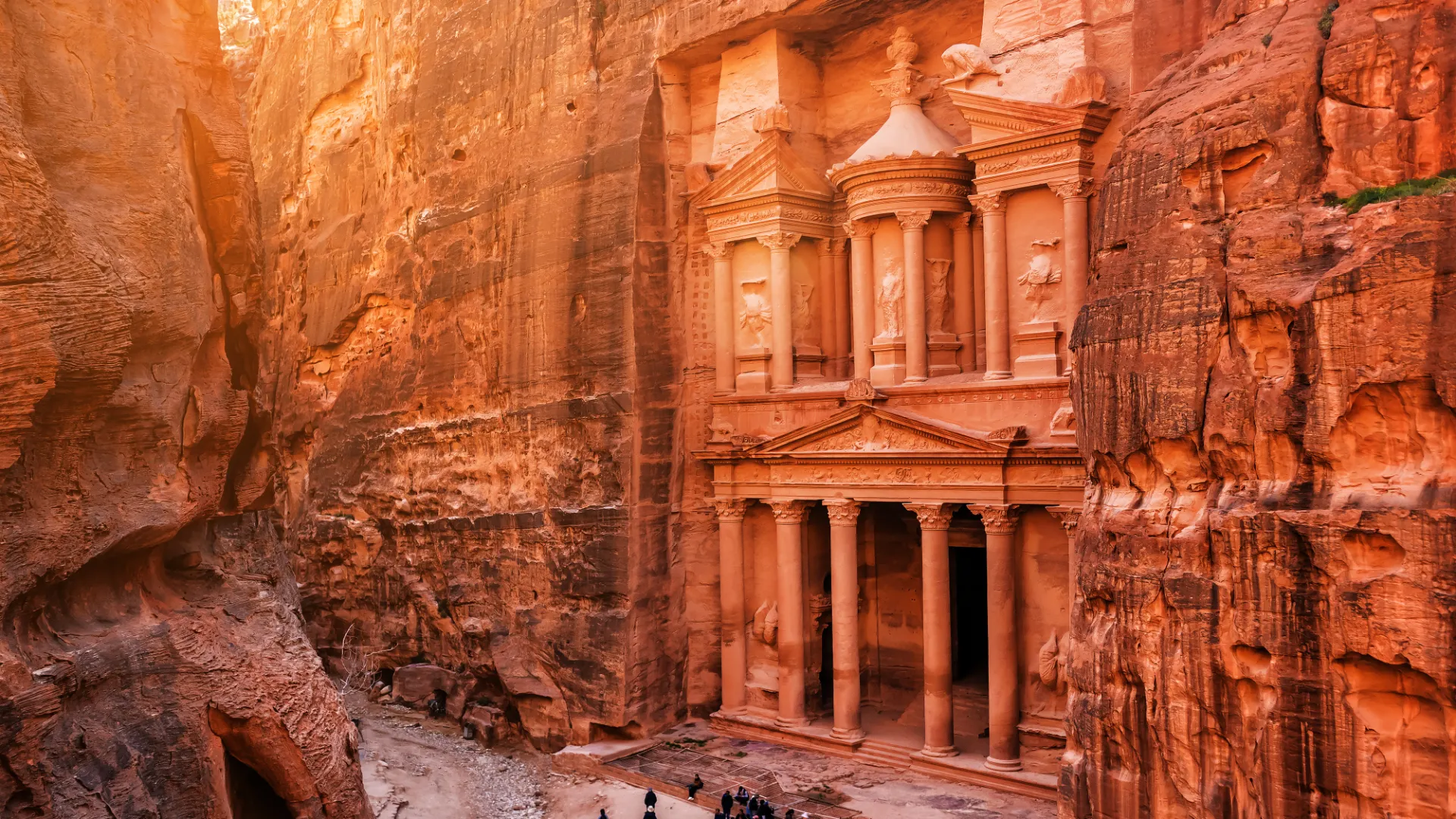 Al Khazneh, Petra, Jordanien