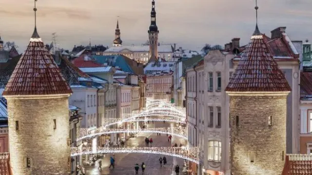Tallinn in der Adventzeit