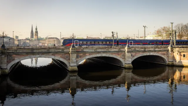 ÖBB Nightjet in Hamburg