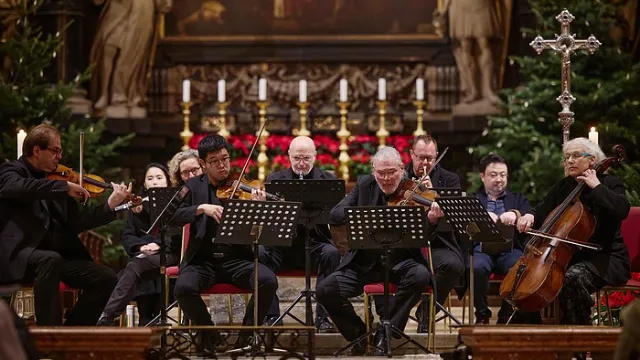 Ensemble bei Konzert im Stephansdom