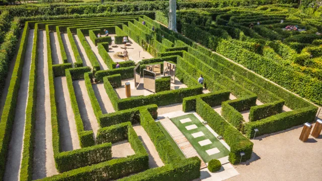 Attraktionen im Schlosspark, Irrgarten
