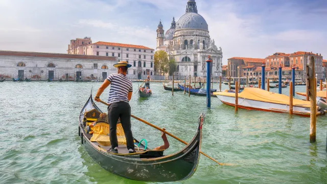Gondelfahrt in Venedig