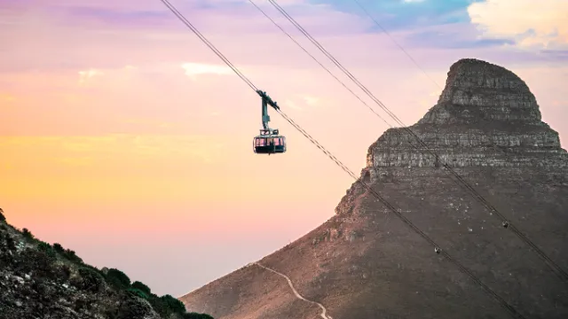 Seilbahn auf den Tafelberg, Kapstadt