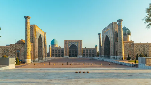 Registan Platz in Samarkand