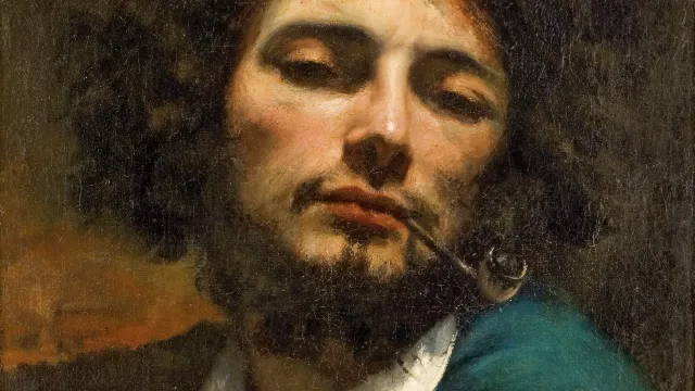 Leopold Museum, GUSTAVE COURBET, Der Mann mit der Pfeife, um 1849