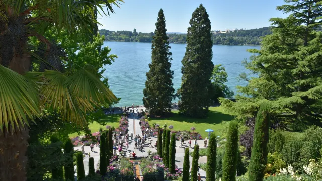 Wassertreppe in Mainau